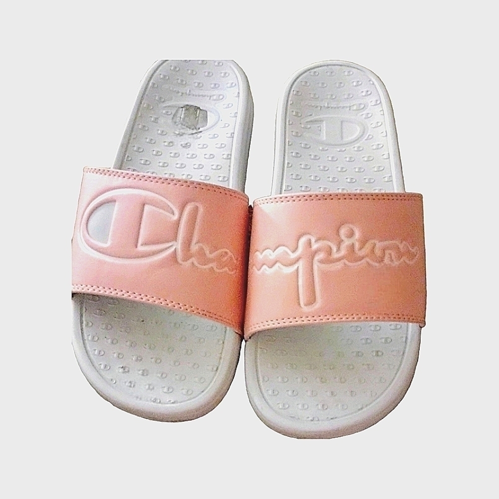 𝅺champion Pink Slides 7W